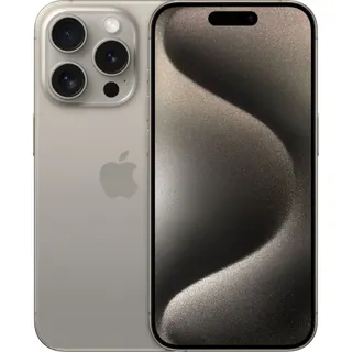 Smartphone APPLE iPhone 15 Pro Titane Naturel 512Go 5G Reconditionné