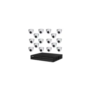 Caméra de sécurité DAHUA Pack de vidéosurveillance CVI 16 caméras