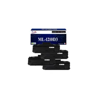 Toner T3AZUR pour Samsung ML1210 ML1250 ML1430 (x4)