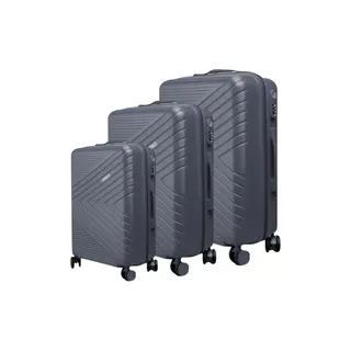 Valise AVIZAR Texturées Chevron Strié avec Serrure TSA