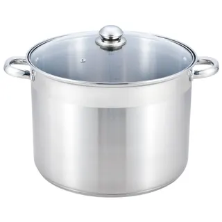 Marmite ESSENTIELB Inox diam 30 cm + couvercle verre