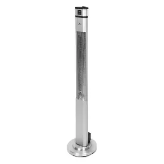 Chauffage infrarouge BLUMFELDT Heat Guru Plus 2000W 3 vitesses Argenté