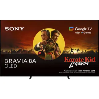 TV OLED SONY 55 BRAVIA 8 Acoustic Surface (2025) 55" (139 cm) 4K - Expérience Cinéma & Gaming, Google TV