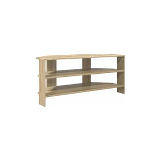 Meuble TV HELLOSHOP26 Meuble tv d'angle moderne avec 2 étagère