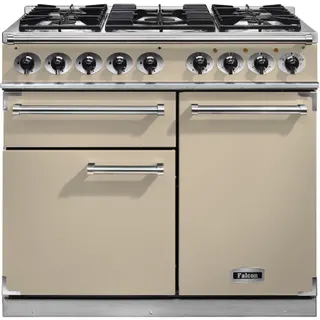 Piano de cuisson gaz FALCON Semi Pro DELUXE 100 CREME CHROME