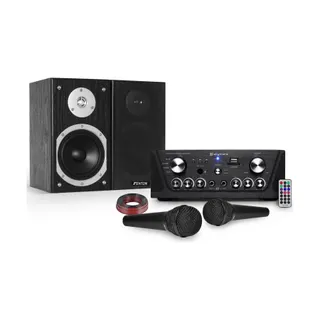 Karaoké NONAME Ampli karaoké 160W+2Enceintes 140W+2Mic