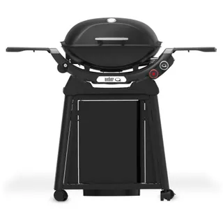 Barbecue gaz WEBER Q 2800N black, sur chariot, 2 brûleurs, surface de cuisson 51x41 cm