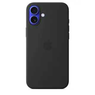 Coque APPLE iPhone 16 Plus MagSafe Noir silicone