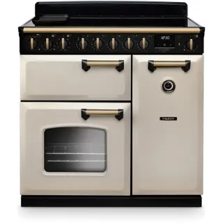Piano de cuisson induction FALCON NGC TAB IND 90 CM CREME PASTEL LAITON AN