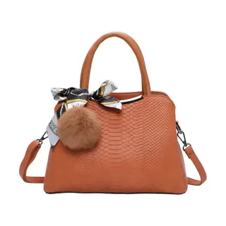 Sac bandoulière GALLANTRY pour Femme Effet Serpent avec Foulard