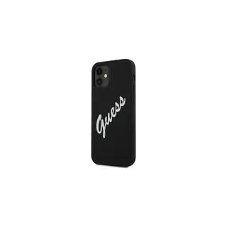 Coque GUESS pour iPhone 12 Mini Silicone Vintage