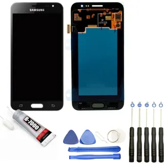 Ecran téléphone VISIODIRECT Vitre+LCD pour Samsung Galaxy J3 SMJ320F