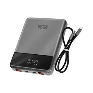 Batterie externe 4 SMARTS 20000mAh 2 USB-C + 2 USB Gris Sidéral