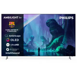 TV OLED PHILIPS 65OLED801 (2026) 65" (164 cm) 4K Ultra HD - Expérience Cinéma & Gaming, 120Hz, Ambilight, Smart TV