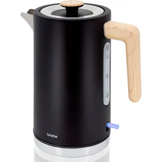 Bouilloire BRIEBE Nordic 1,7L Sans Fil sans BPA KT1165BLK