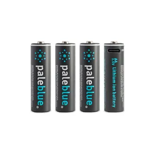 Pile rechargeable PALE BLUE USB AA type C (LR06)