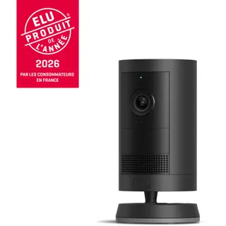 Caméra de surveillance RING Cam Plus - Noire