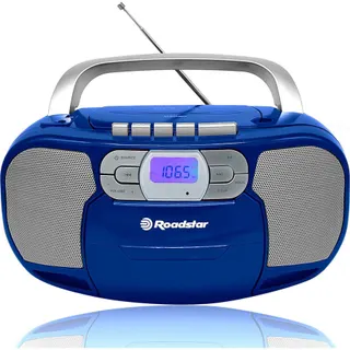 Radio cassette ROADSTAR RCR-4635UMPBL Radio CD Cassette Portable