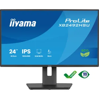 Ecran PC IIYAMA 24'' Noir IPS LED Ultra mince 16:9