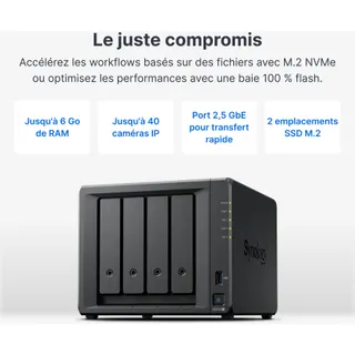 Serveur NAS SYNOLOGY DS425+