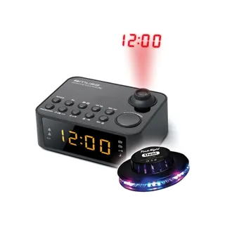 Radio réveil BM SONIC PROJETEE  M-178-P, Double alarme - Proje