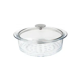 Cuiseur vapeur CRISTEL verre 20 cm avec couvercle