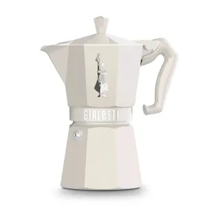 Cafetière italienne BIALETTI Moka Exclusive Creme 6 tasses