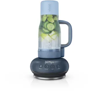 Blender NINJA BlendBoss bleu DB351 portable sans fil, 0,8 L
