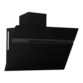 Hotte décorative murale inclinée KLARSTEIN Alina 60 cm CEE A LED 600 m³/h Noir