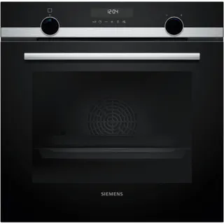 Four encastrable SIEMENS HB578HBS7 - Pyrolyse - Chaleur pulsée - Porte froide - iQ500 - Rails Télescopiques