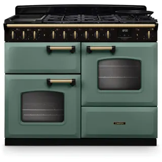 Piano de cuisson mixte FALCON NGC TAB MIX 110 CM VERT MINERAL LAITON A