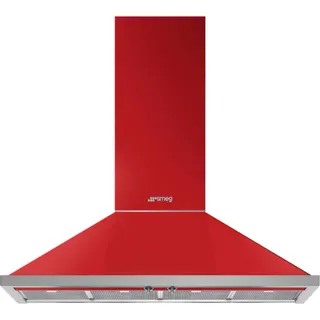 Hotte décorative murale SMEG KPF12RD