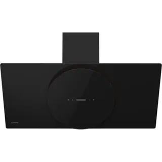 Hotte décorative murale inclinée KLARSTEIN Total Eclipse 90 cm LED 594,2 m³/h Noir