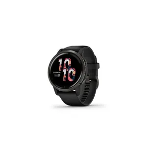 Montre sport GARMIN Venu 2 Grey avec bracelet noir
