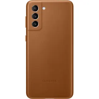 Coque SAMSUNG S21+ Cuir marron