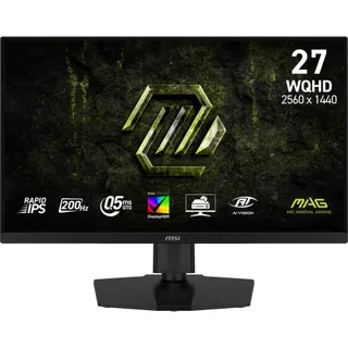 Ecran PC Gamer MSI MAG 272QPF E20 27" WQHD 200Hz Rapid IPS HDR10