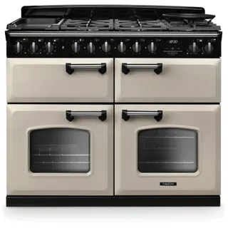 Piano de cuisson mixte FALCON NGC TAB MIX 110 CM CREME PASTEL CHROME