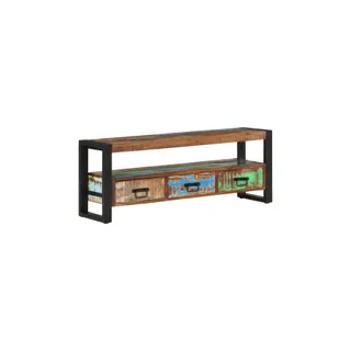 Meuble TV HELLOSHOP26 Meuble TV multimédia étagère télévision