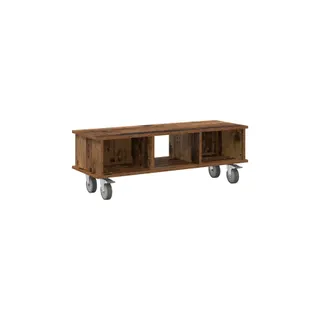 Meuble TV HELLOSHOP26 Meuble TV rectangulaire avec espace de r