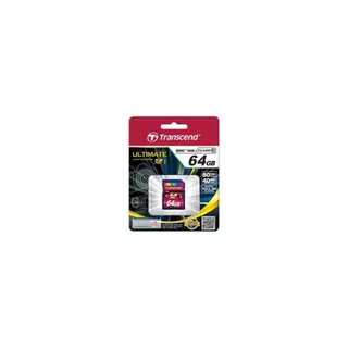 Lecteur de carte mémoire TRANSCEND SD Card 64GB SDXC UHS-I 600x T