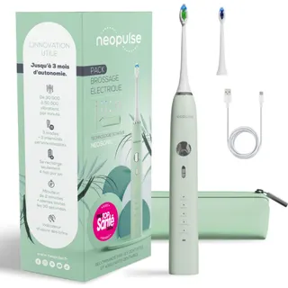 Brosse à dents électrique NEOPULSE NEOSONIC - Vert Sauge