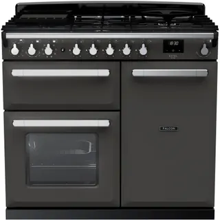 Piano de cuisson gaz FALCON ESTEL DELUXE TAB GAZ 100 CM ARDOISE CHRO