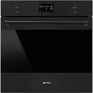 Four micro onde combiné SMEG SO6302M2N - Hydrolyse - Porte froide - Rails télescopiques