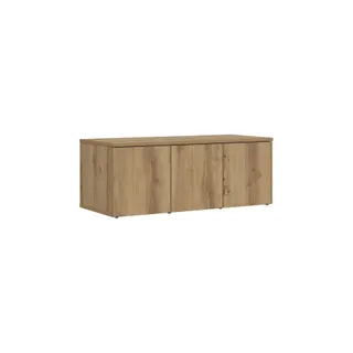 Meuble TV HELLOSHOP26 Meuble TV design épuré rangement 80 x 34