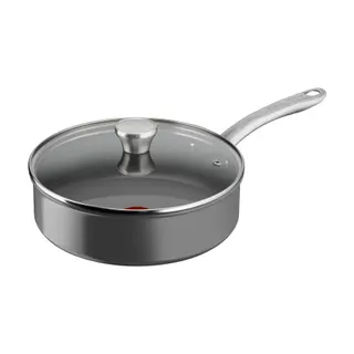 Sauteuse TEFAL Manche fixe Renew+ 24cm avec couvercle