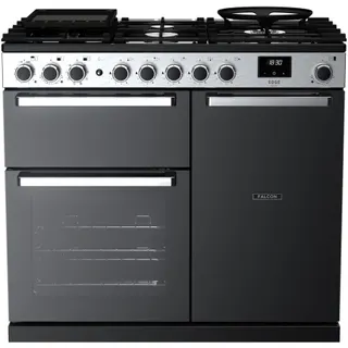 Piano de cuisson gaz FALCON EDGE DELUXE  TAB GAZ 100 CM VERRE NOIR