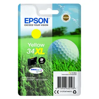 Cartouche d'encre EPSON T347 Jaune XL Série Balle de golf