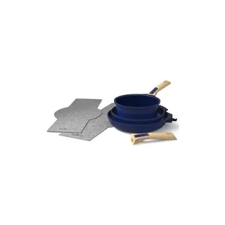 Batterie de cuisine COOKUT L'incroyable 7pcs Amovible Myrtille