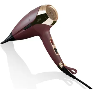 Sèche cheveux professionnel GHD Helios prune : séchage rapide et précis avec 30% de brillance en plus