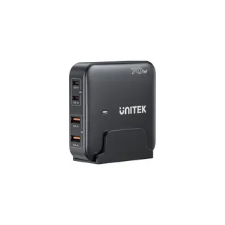 Chargeur secteur UNITEK Chargeur secteur GaN 2x USB C et 2x USB